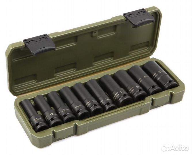 Дело Техники 660410 Набор головок ударн. 1/2