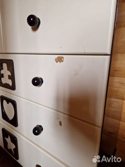 Комод детский из массива