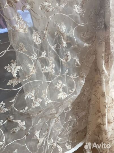 Тюль новый органза