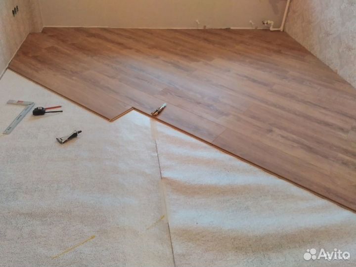 Укладка ламината