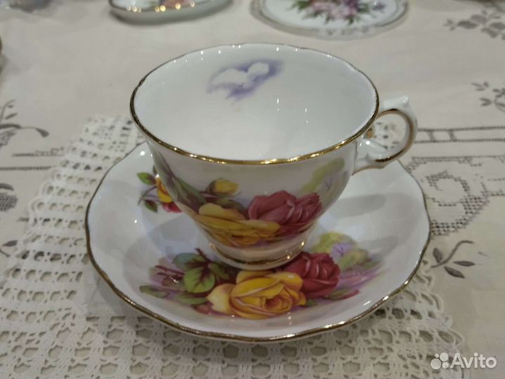 Чайная пара Royal Osborne Англия