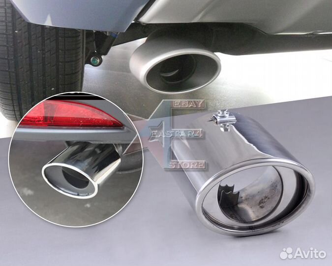 Наконечник выхлопной трубы на Honda CRV III (06-11