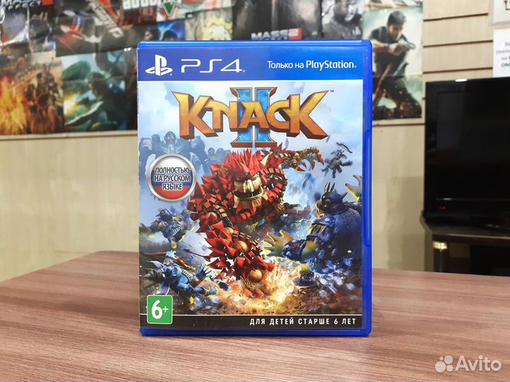 Knack II (PS4, б/у, полн. на рус.)