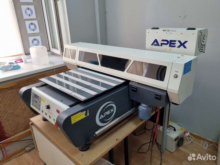 Планшетный уф принтер Apex UV4060 и UV6090 DX5