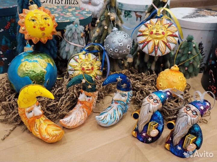 Ёлочная игрушка Christmas art Лефортовский фарфор