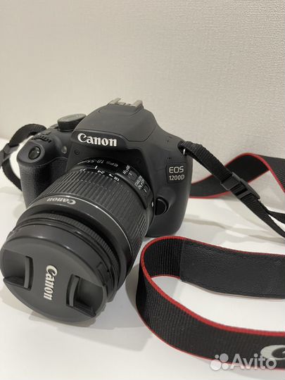 Зеркальный фотоаппарат canon 1200d