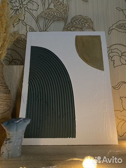 Интерьерная картина текстурная