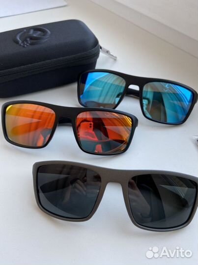 Солнцезащитные очки с поляризацией оранжевые