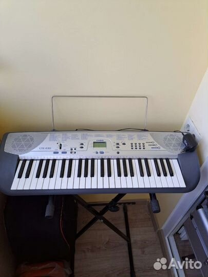 Музыкальный синтезатор casio ctk-230
