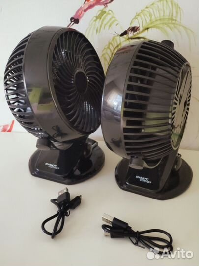 Вентилятор scarlett прищепка