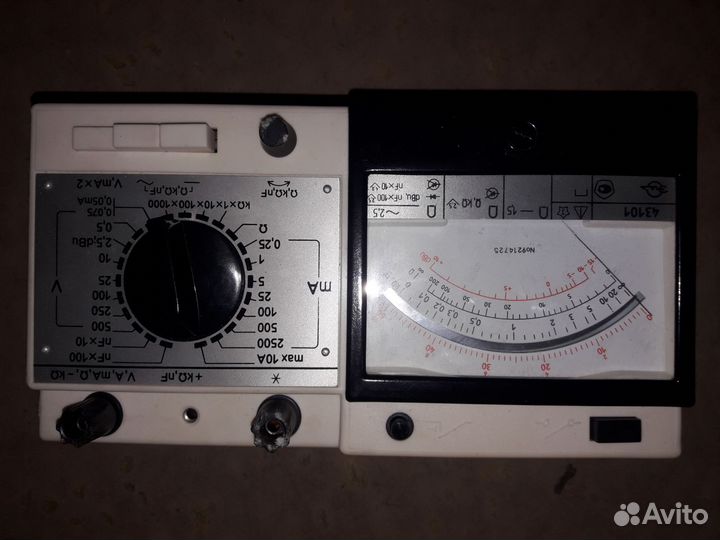 Тестер мультиметр СССР Ц43101