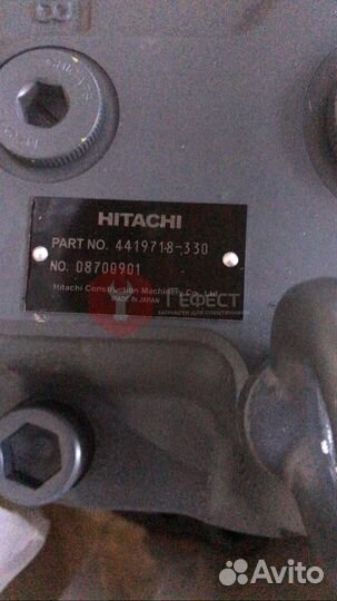 Гидромотор поворота Hitachi ZX350K 4419718