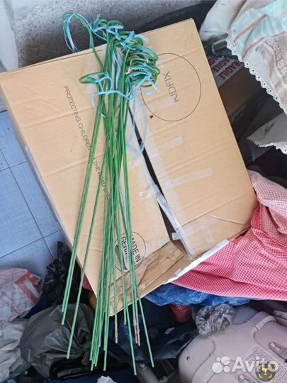 Опора для цветов уличная садовый держатель за 16ш