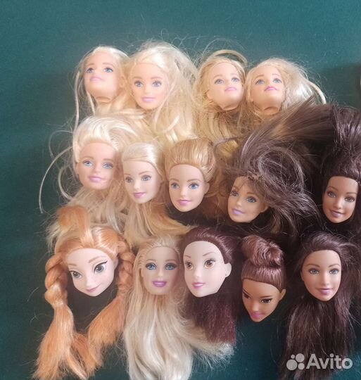 Кукольные запчасти, головы Bratz и тела
