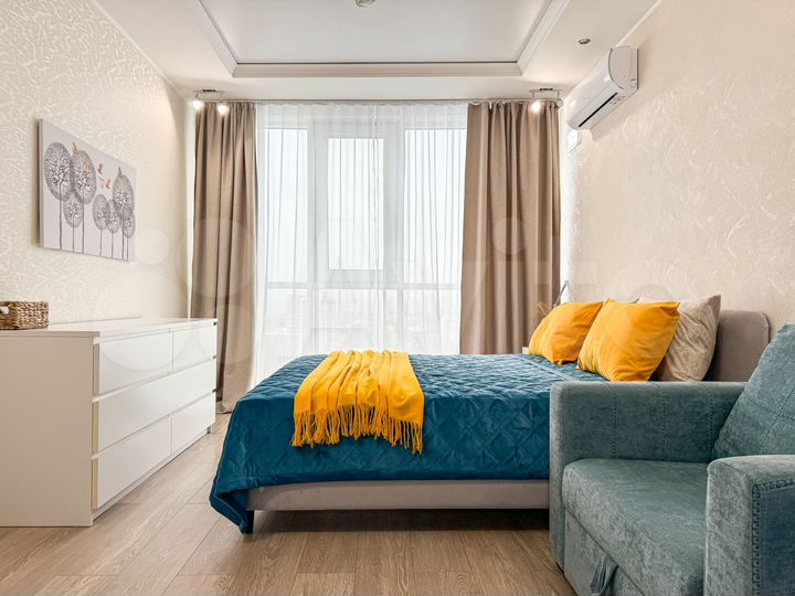 2-к. квартира, 56 м², 16/22 эт.
