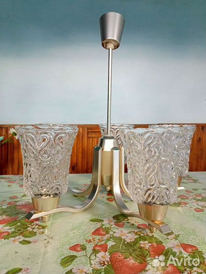 Хрустальная люстра СССР