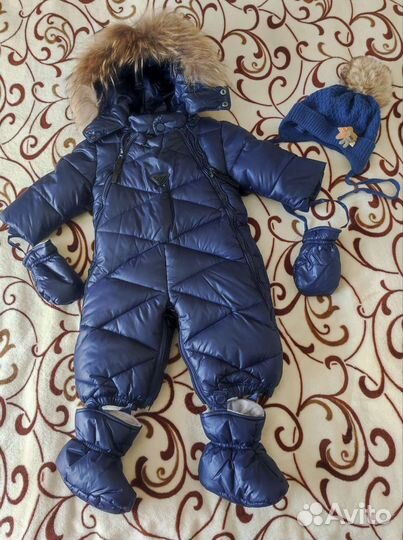 Зимний комбинезон 62-80 см