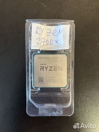 Процессор ryzen 7 2700x