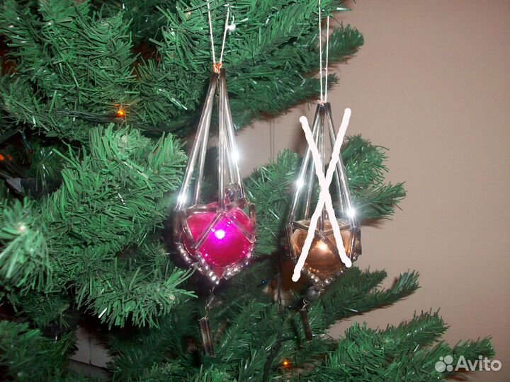 Ёлочные игрушки СССР Германия 50-60 гг. Винтаж от