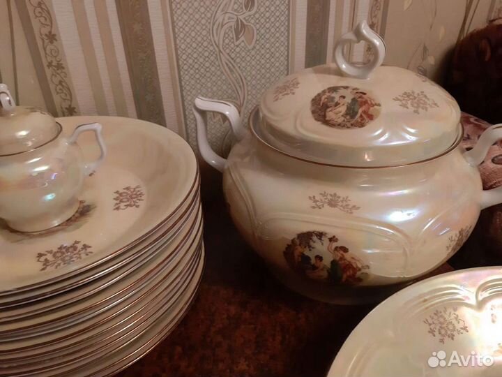 Столовой сервиз мадонна на 12 персон гдр