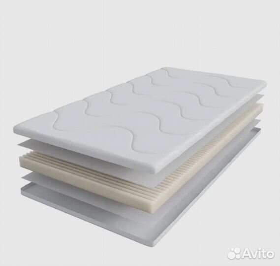 Матрас икеа детский Краммелюр, 120х60