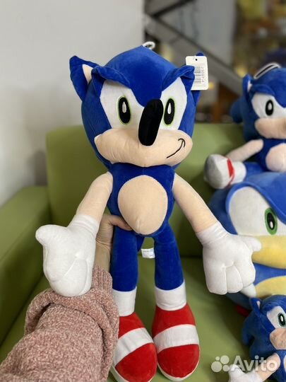 Соник мягкая игрушка