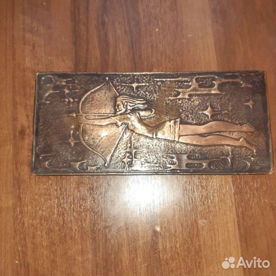 Картина медная чеканка стрплец