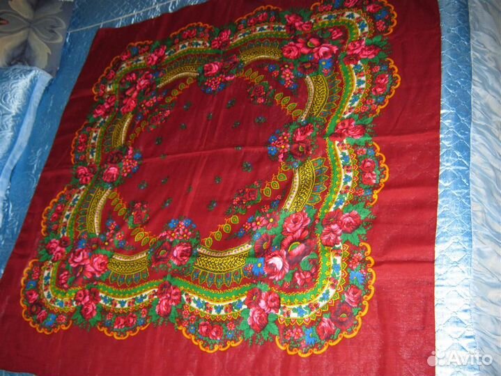 Платок большой,120 на 120 см Япония