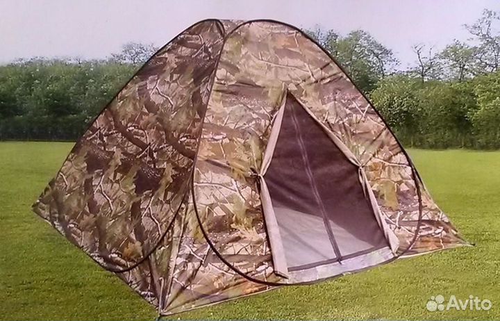 Палатка 4-хместная камуфляж