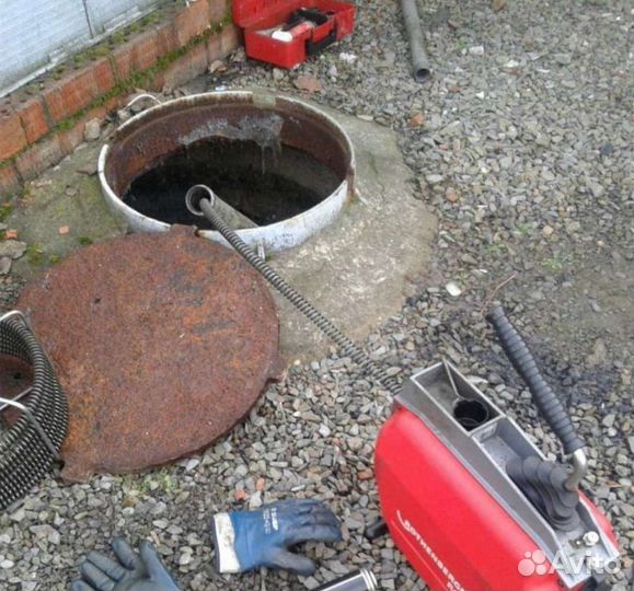 Прочистка канализации. Устранение засора 24/7