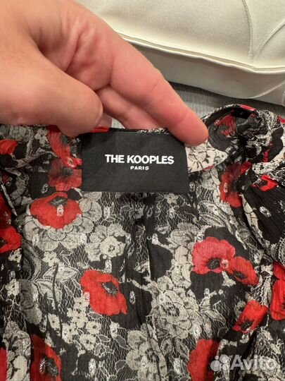 The kooples платье новое шелк 100%