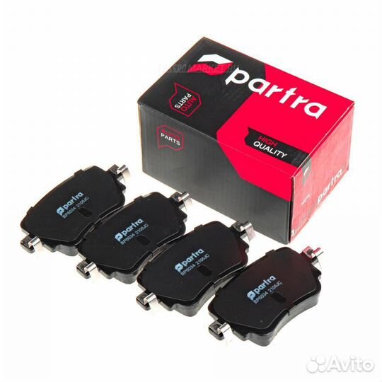 Partra BP6034 Колодки тормозные дисковые прав/лев