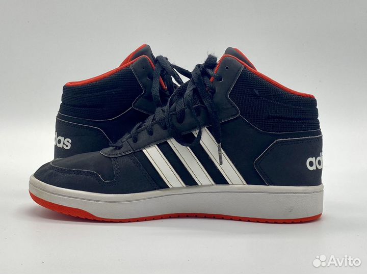 Оригинальные кроссовки adidas hoops 2.0 mid