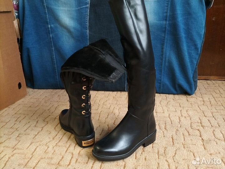 Сапоги женские 36/37 размеры