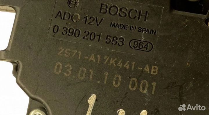 Моторчик заднего дворника, 030110001 Ford Mondeo Mk III При звонке назовите, пожалуйста, этот артику