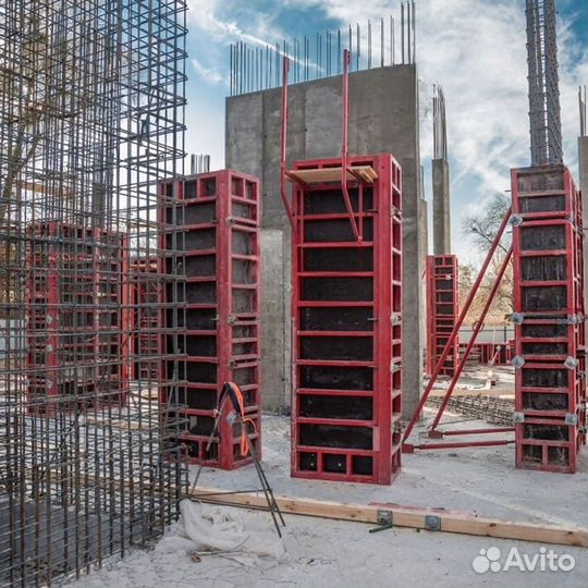 Опалубка колонн аренда