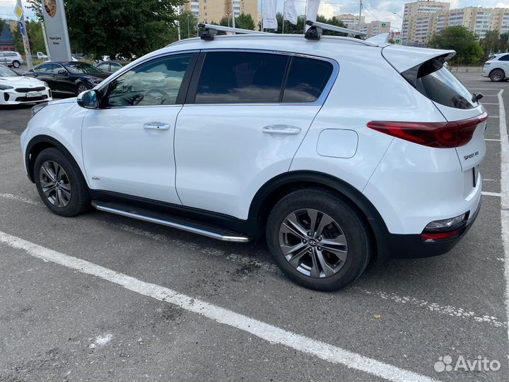 Пороги Подножки kia sportage