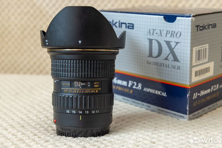 Tokina AT-X 11-16mm f/2.8 Pro DX II для Canon EF-S