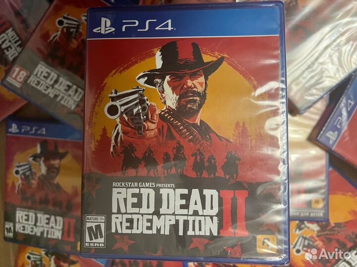 Диск Read Dead Redemption 2 PS4 Новый