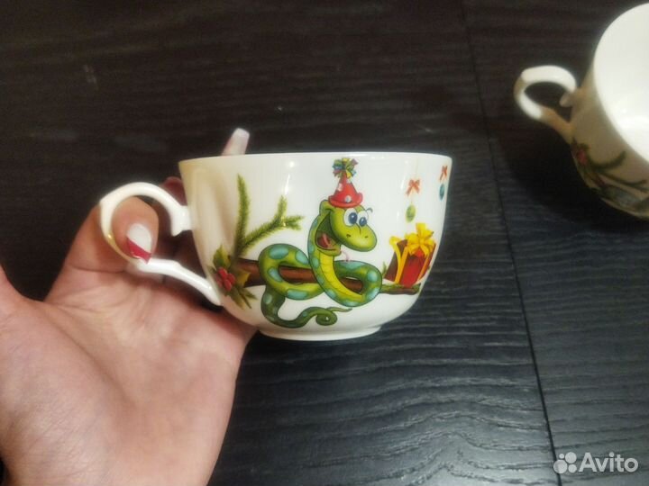 Чашка чайная кружка змея