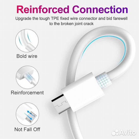 Кабель Micro USB для зарядки и передачи данных