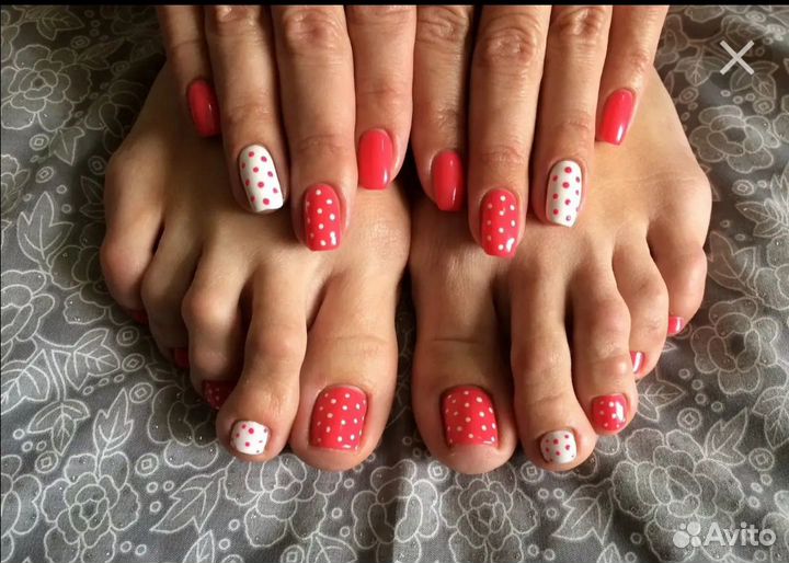 Маникюр и педикюр быстро и аккуратно