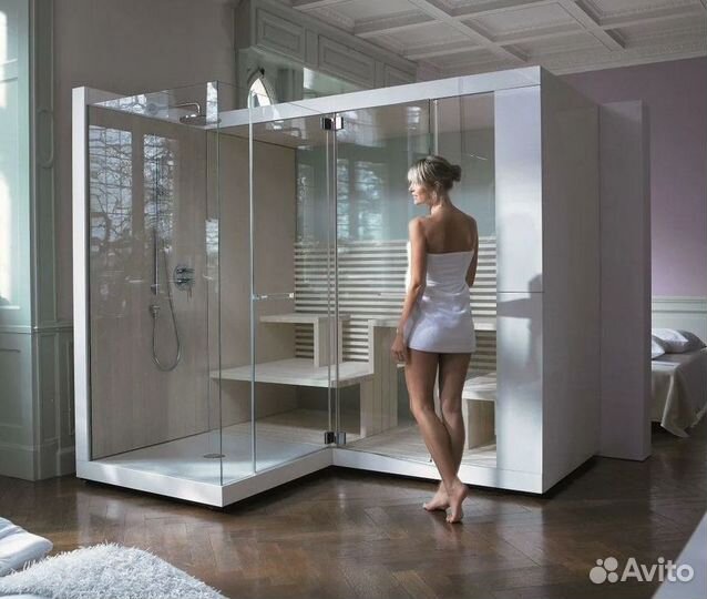 Стеклянная перегородка