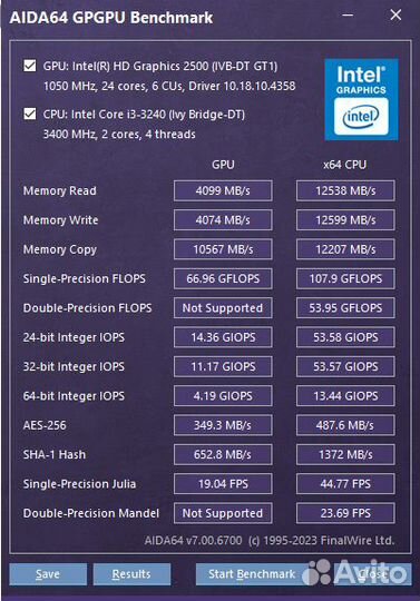 Материнская плата LGA1155 с процессором i3