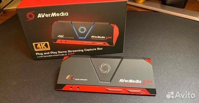 Карта видеозахвата avermedia live gamer portable 2 plus