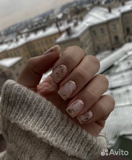 Маникюр гель лак