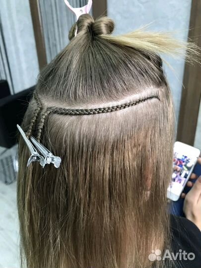 Голливудское наращивание волос