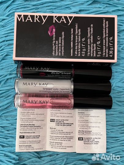 Набор Ultra Stay от Mary Kay помада