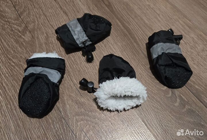 Ботинки зимние для собак