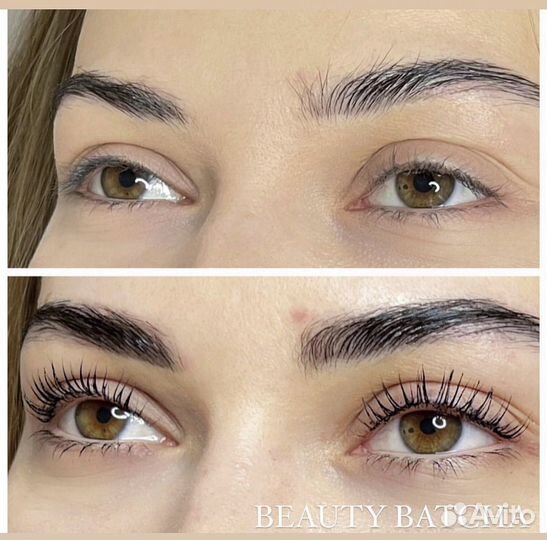 Стрейчинг ресниц / ботокс ресниц / ламинирование